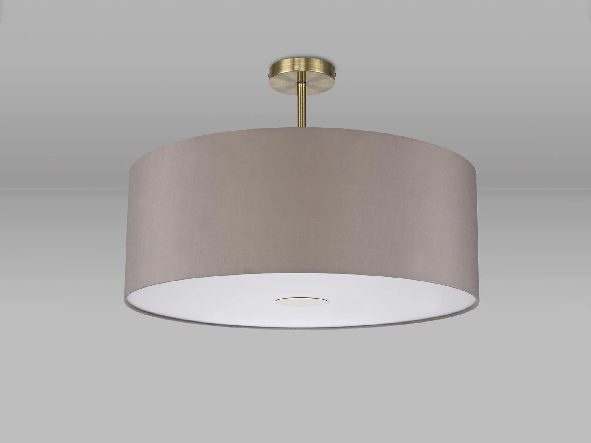 Baymont AB GR Ceiling Lights Deco Semi Flush Fittings